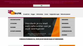 What Cvenvacaturebank.nl website looked like in 2020 (3 years ago)