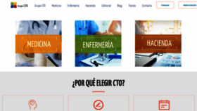 What Ctomedicina.com website looked like in 2020 (3 years ago)
