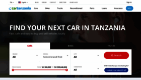 What Cartanzania.com website looked like in 2020 (3 years ago)