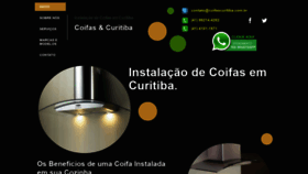 What Coifascuritiba.com.br website looked like in 2020 (3 years ago)