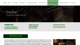 What Cartaetnograficagc.org website looked like in 2020 (3 years ago)