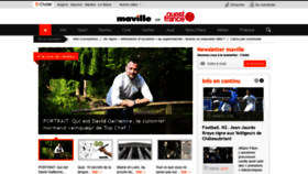 What Cholet.maville.com website looked like in 2020 (3 years ago)