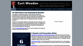 What Curtweeden.com website looked like in 2020 (3 years ago)