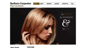 What Carpenterswigsandhaircentre.com website looked like in 2020 (3 years ago)