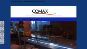 What Comax-egypt.com website looked like in 2020 (3 years ago)