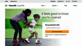 What Coverme.com website looked like in 2020 (3 years ago)
