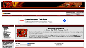 What Chiefsplanet.com website looked like in 2020 (3 years ago)