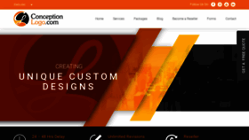 What Conception-logo.com website looked like in 2020 (5 years ago)