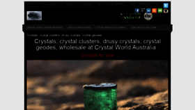 What Crystals.crystal-world.com website looked like in 2020 (3 years ago)