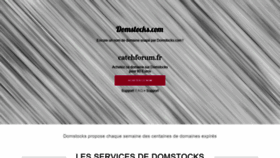 What Catchforum.fr website looked like in 2020 (3 years ago)