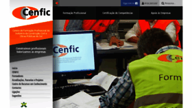 What Cenfic.pt website looked like in 2020 (3 years ago)