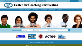 What Centerforcoachingcertification.com website looked like in 2020 (3 years ago)