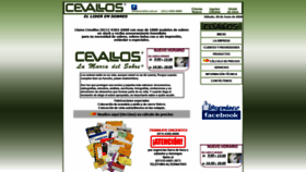 What Cevallos.com.ar website looked like in 2020 (6 years ago)