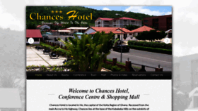 What Chanceshotel.com website looked like in 2020 (3 years ago)