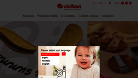 What Ciciban.info website looked like in 2020 (3 years ago)