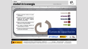 What Ciuden.es website looked like in 2020 (5 years ago)