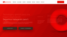 What Contamicro.com website looked like in 2020 (3 years ago)