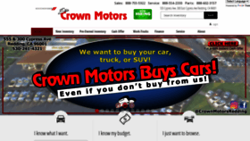 What Crownmotorsredding.com website looked like in 2020 (3 years ago)