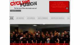 What Cyclingfusion.com website looked like in 2020 (3 years ago)