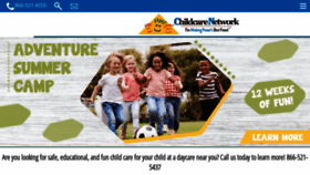 What Childcarenetwork.com website looked like in 2020 (3 years ago)