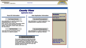 What Countyviewweb.albemarle.org website looked like in 2020 (3 years ago)