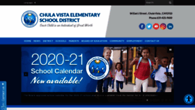 What Cvesd.org website looked like in 2020 (3 years ago)