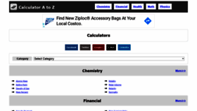 What Calculatoratoz.com website looked like in 2020 (3 years ago)