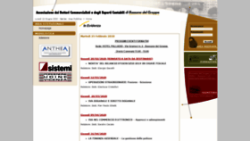 What Commercialistibassano.org website looked like in 2020 (3 years ago)