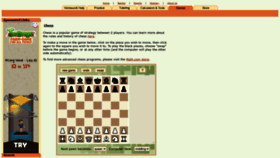 What Chess.math.com website looked like in 2020 (3 years ago)