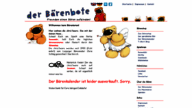 What Chrisbears.com website looked like in 2020 (3 years ago)