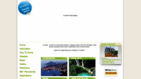 What Croatiantouristguide.com website looked like in 2020 (3 years ago)