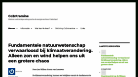 What Co2ntramine.nl website looked like in 2020 (3 years ago)