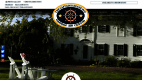 What Captainshouseinn.com website looked like in 2020 (3 years ago)
