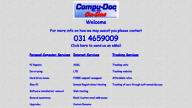 What Compudoc.co.za website looked like in 2020 (3 years ago)