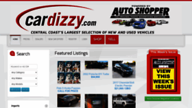 What Cardizzy.com website looked like in 2020 (3 years ago)