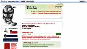 What Caus.it website looked like in 2020 (3 years ago)
