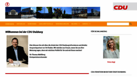What Cdu-duisburg.de website looked like in 2020 (3 years ago)