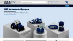What Cec-promotions.de website looked like in 2020 (3 years ago)