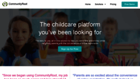 What Communityroot.com website looked like in 2020 (3 years ago)