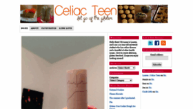 What Celiacteen.com website looked like in 2020 (3 years ago)