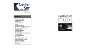 What Centerkey.com website looked like in 2020 (3 years ago)