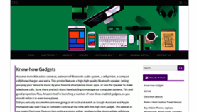 What Consumerelectronicsguide.org website looked like in 2020 (3 years ago)
