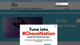 What Chacousa.com website looked like in 2020 (3 years ago)