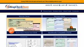 What Cheapcheckstore.com website looked like in 2020 (3 years ago)