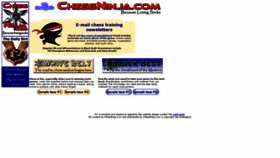 What Chessninja.com website looked like in 2020 (3 years ago)