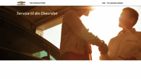 What Chevrolet.no website looked like in 2020 (3 years ago)