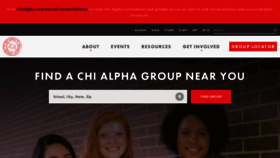 What Chialpha.com website looked like in 2020 (3 years ago)