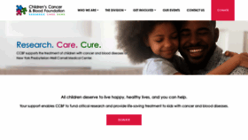 What Childrenscbf.org website looked like in 2020 (3 years ago)