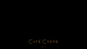 What Cafecremeparis.com website looked like in 2020 (3 years ago)