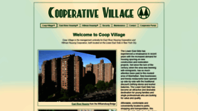 What Coopvillage.coop website looked like in 2020 (3 years ago)